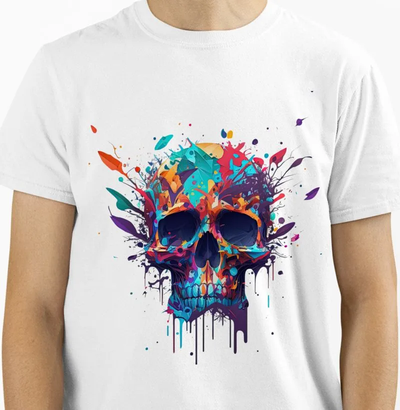 Cranio tinta splash