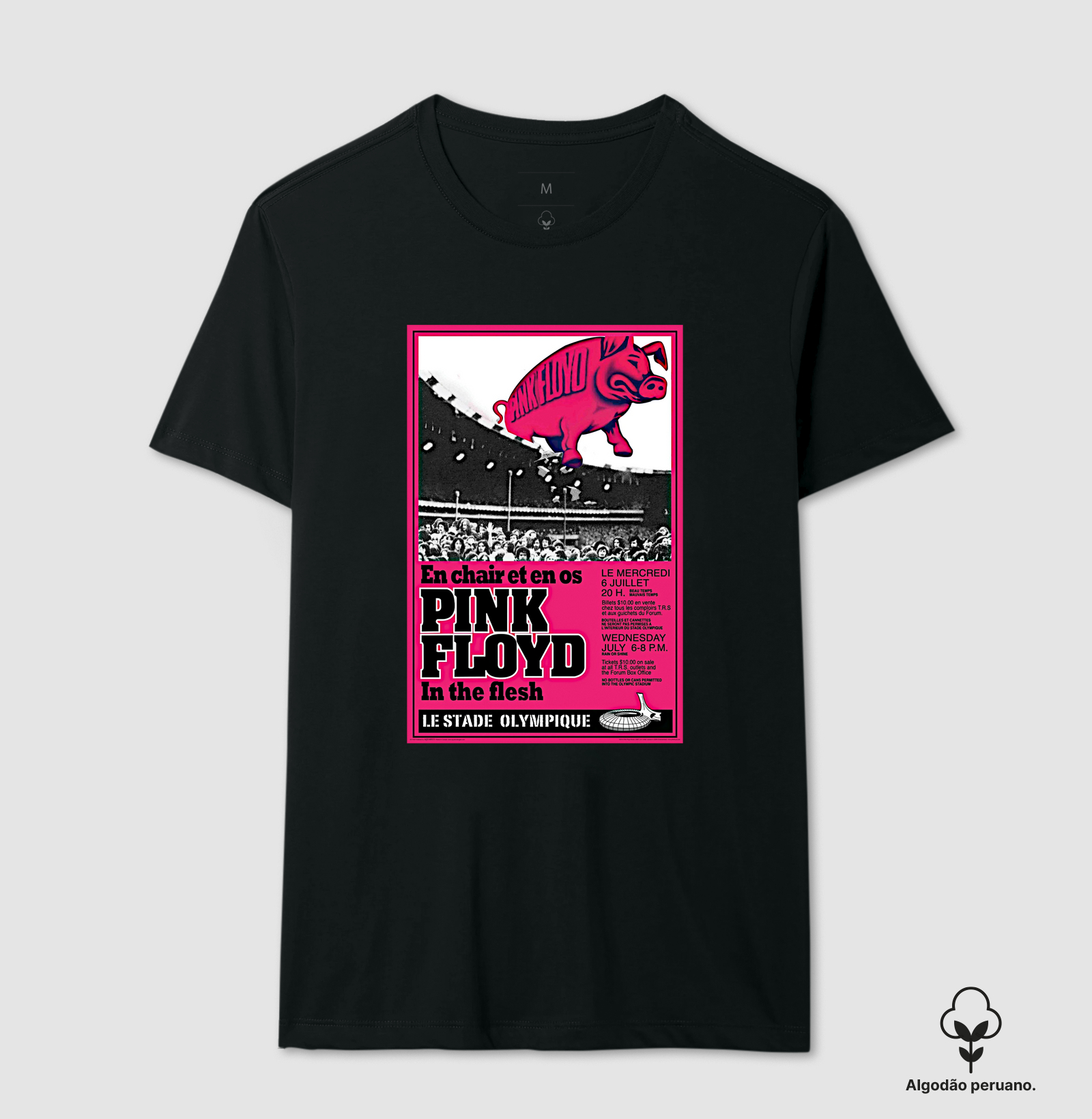 Cartaz - Pink Floyd le Stade Olympique 1977