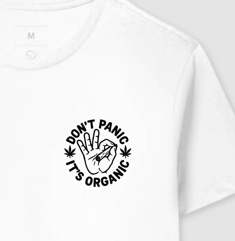 Camiseta - Don't Panic, It's Organic