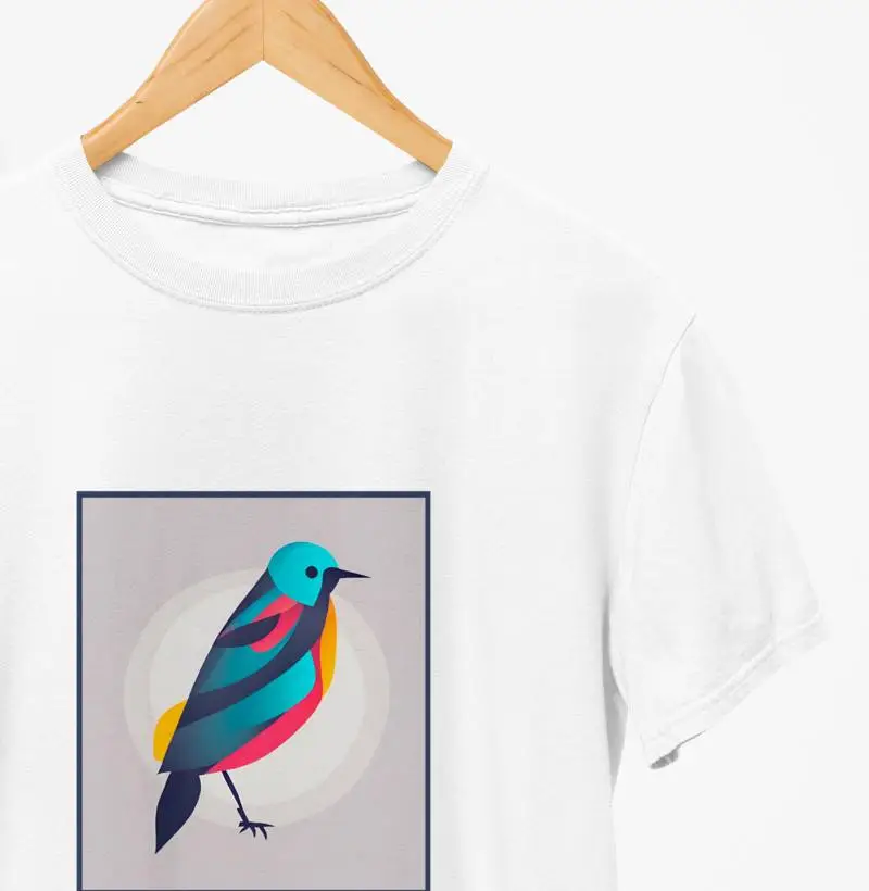 Camiseta Reserva Ink - Passarinho Estilo Minimalista