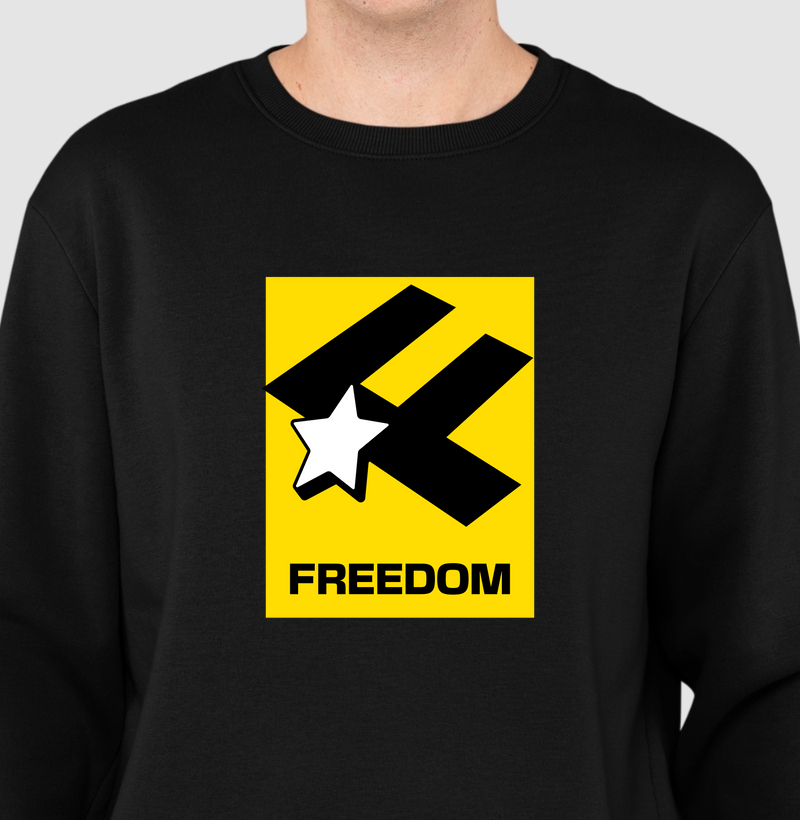 Freedom: Moletom Slim - Liberdade com Estilo