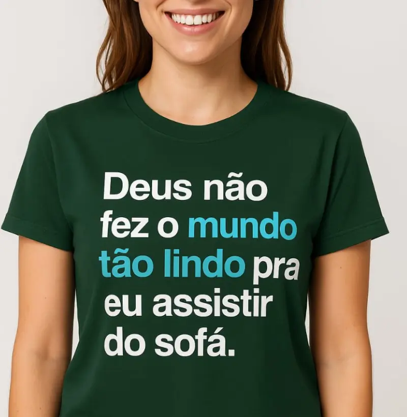 Pra eu assistir do sofá