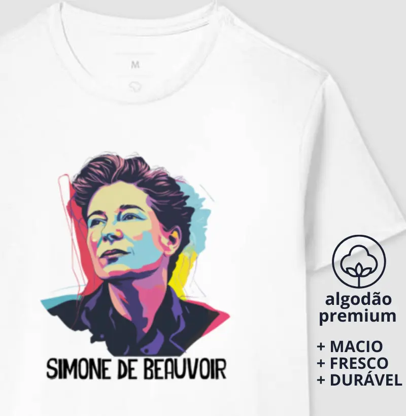 Camiseta Simone de Beauvoir