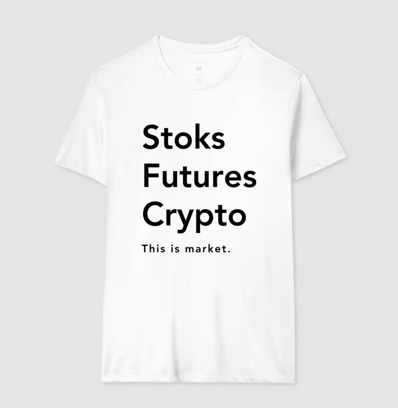 Camiseta Stoks, Futures and Crypto