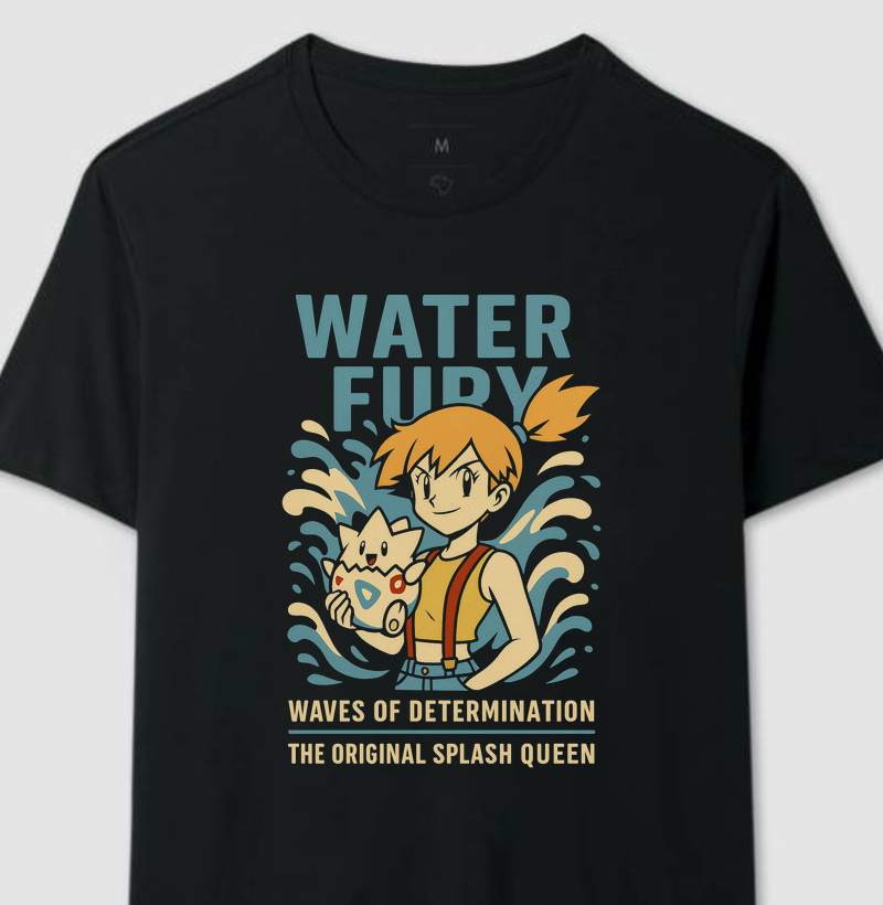 Water Fury Misty Pokémon Retro Series