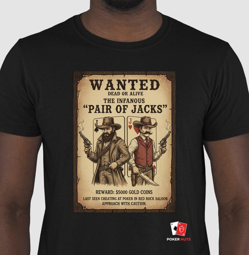 Camiseta Wanted Pair of Jacks