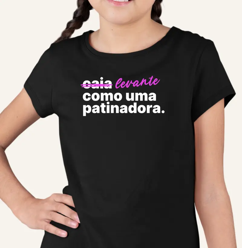 Levante como uma patinadora