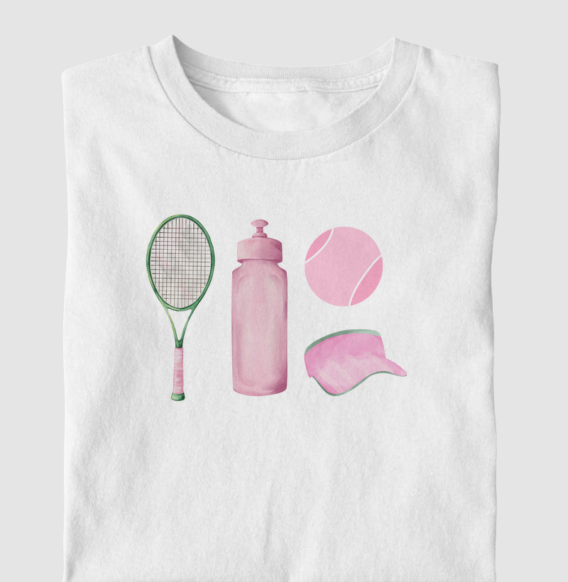 Meu kit de tênis - rosa