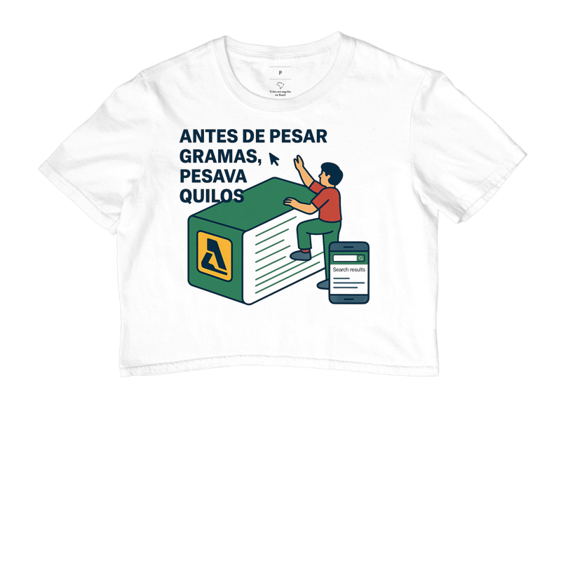 Antes pesava quilos