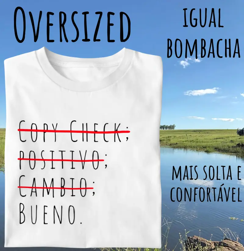 Camiseta Bueno (Oversized)