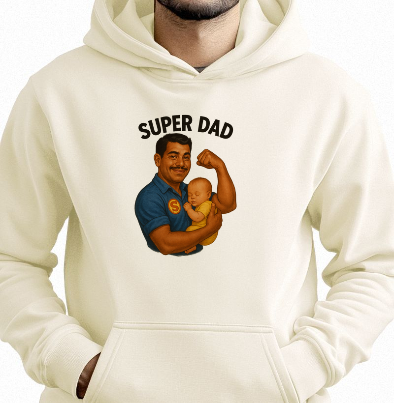 Super dad bigode