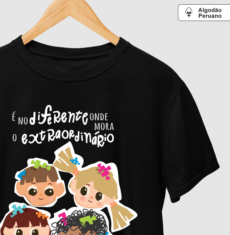 É no diferente onde mora o extraordinário