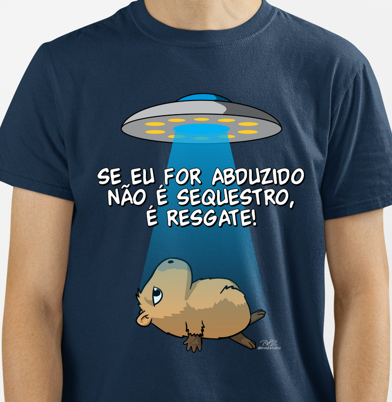 Camiseta Capivara Abduzido
