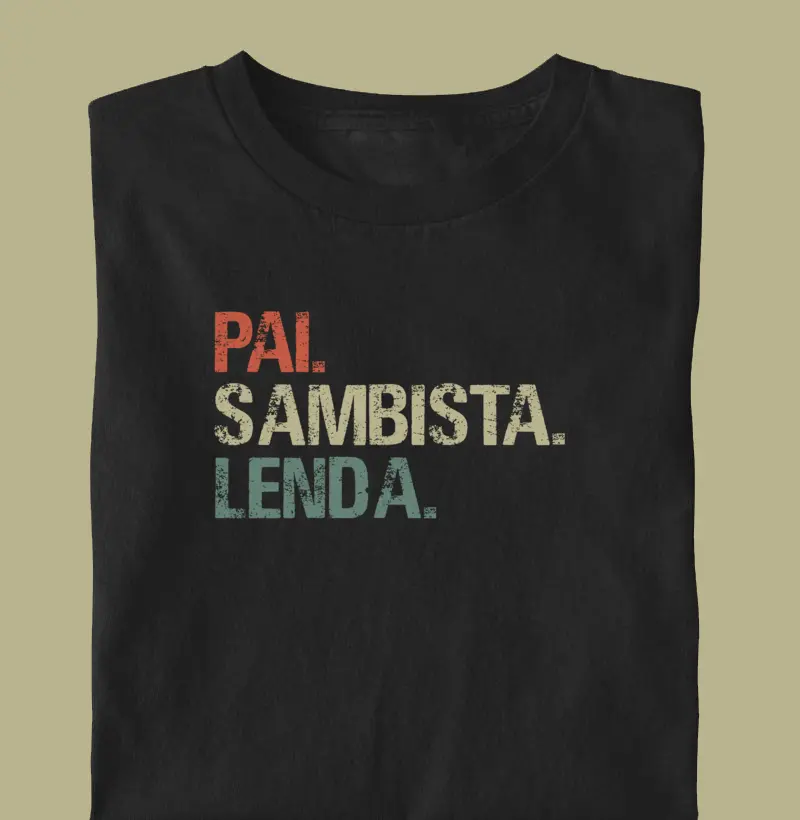 PAI. SAMBISTA. LENDA.