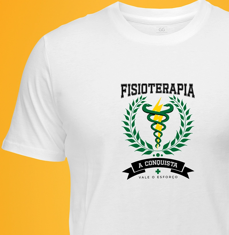 Camiseta Fisioterapia Conquista - masculina