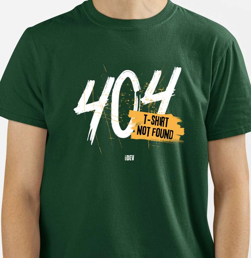 CAMISA T-SHIRT NOT FOUNT