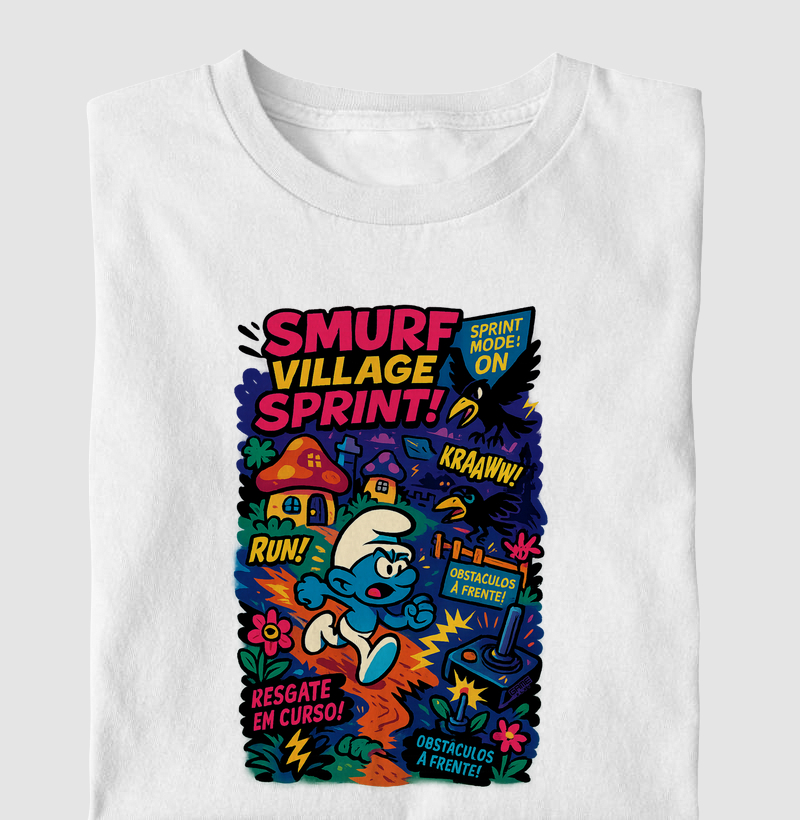 Smurf Village Sprint PopAtari Collection