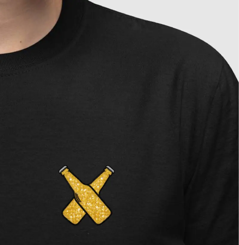 Long Neck X em String Art Minimalista