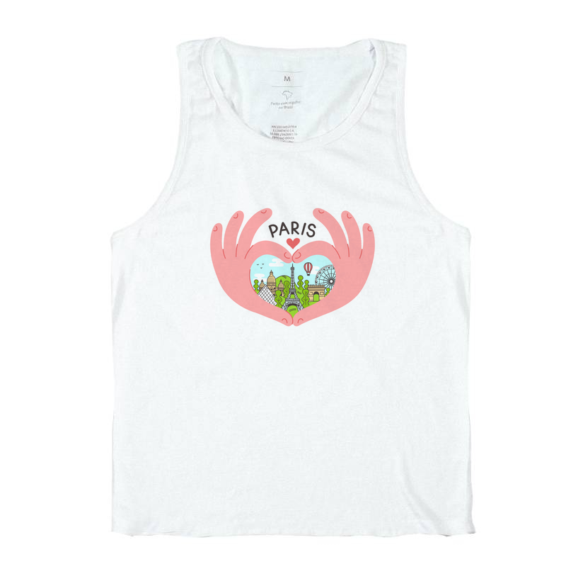 Camiseta Viagem - Paris Amor