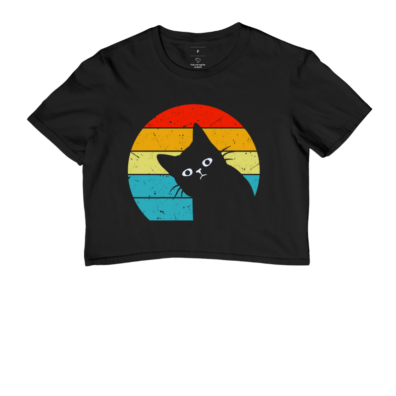 Gato Retrô Curioso