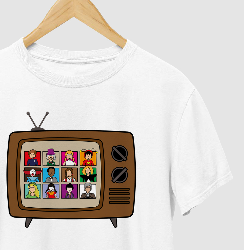 Camiseta Inspiração História da TV