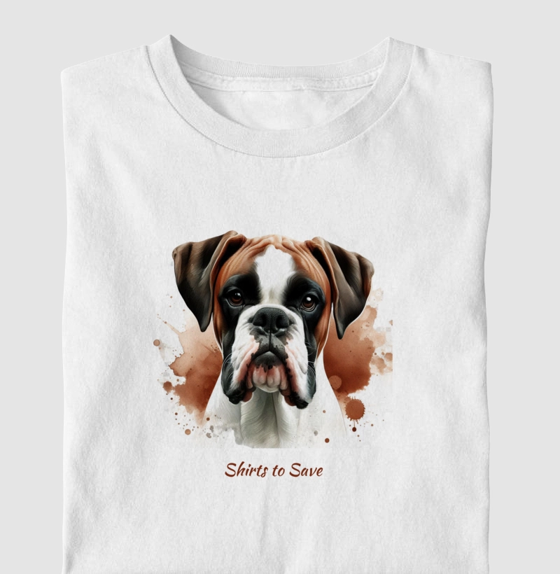 Camiseta Boxer branco 