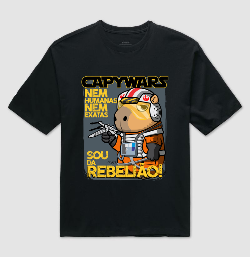 Camiseta Capivara Rebelião