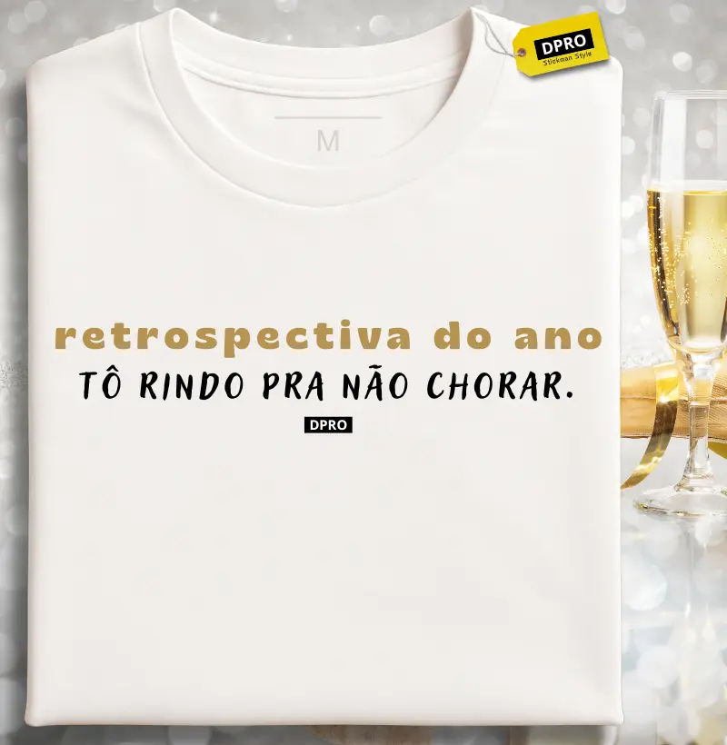 To rindo pra não chorar.