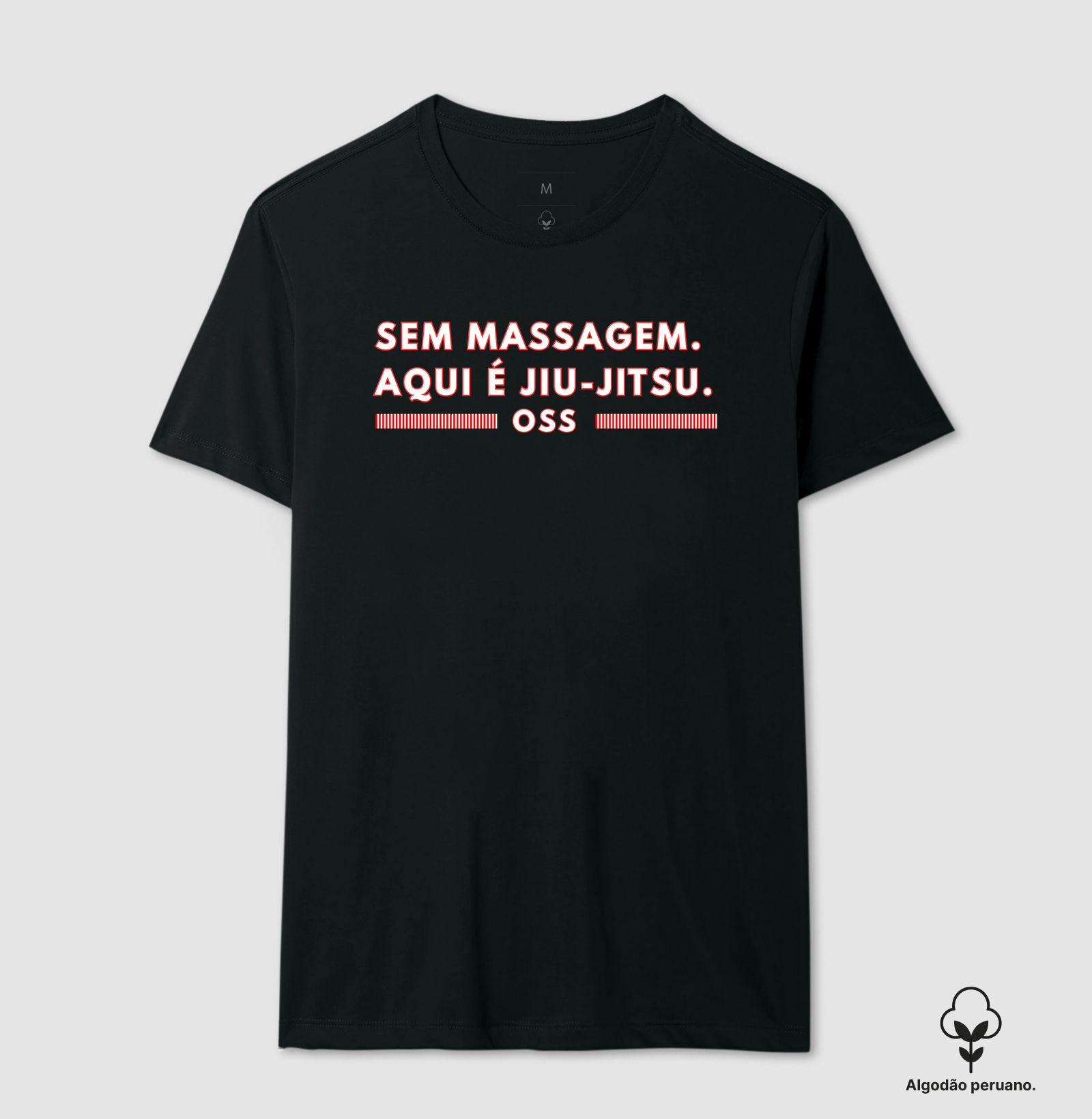 SEM MASSAGEM AQUI É JIU-JITSU