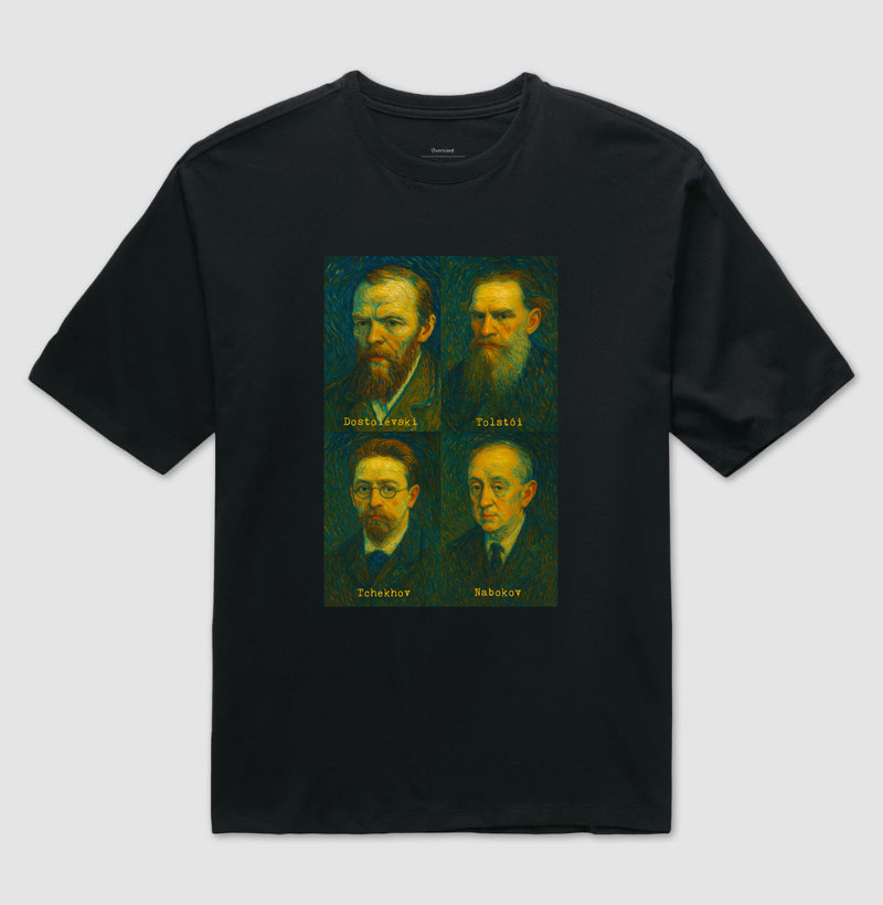 Camiseta - Escritores Russos