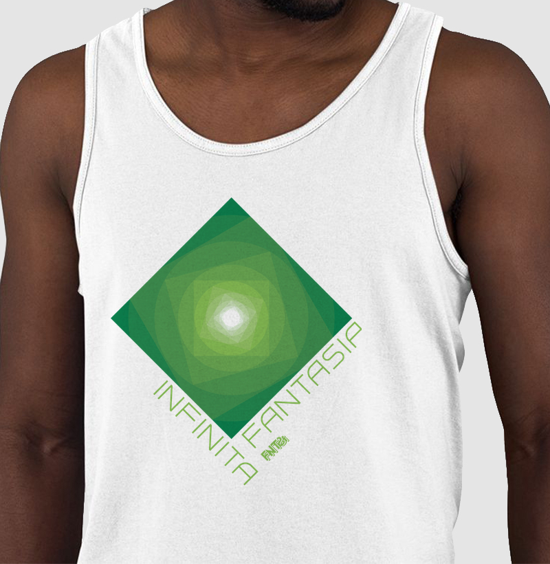 REGATA "INFINITA FANTASIA" / VERDE - ESTAMPA GRANDE