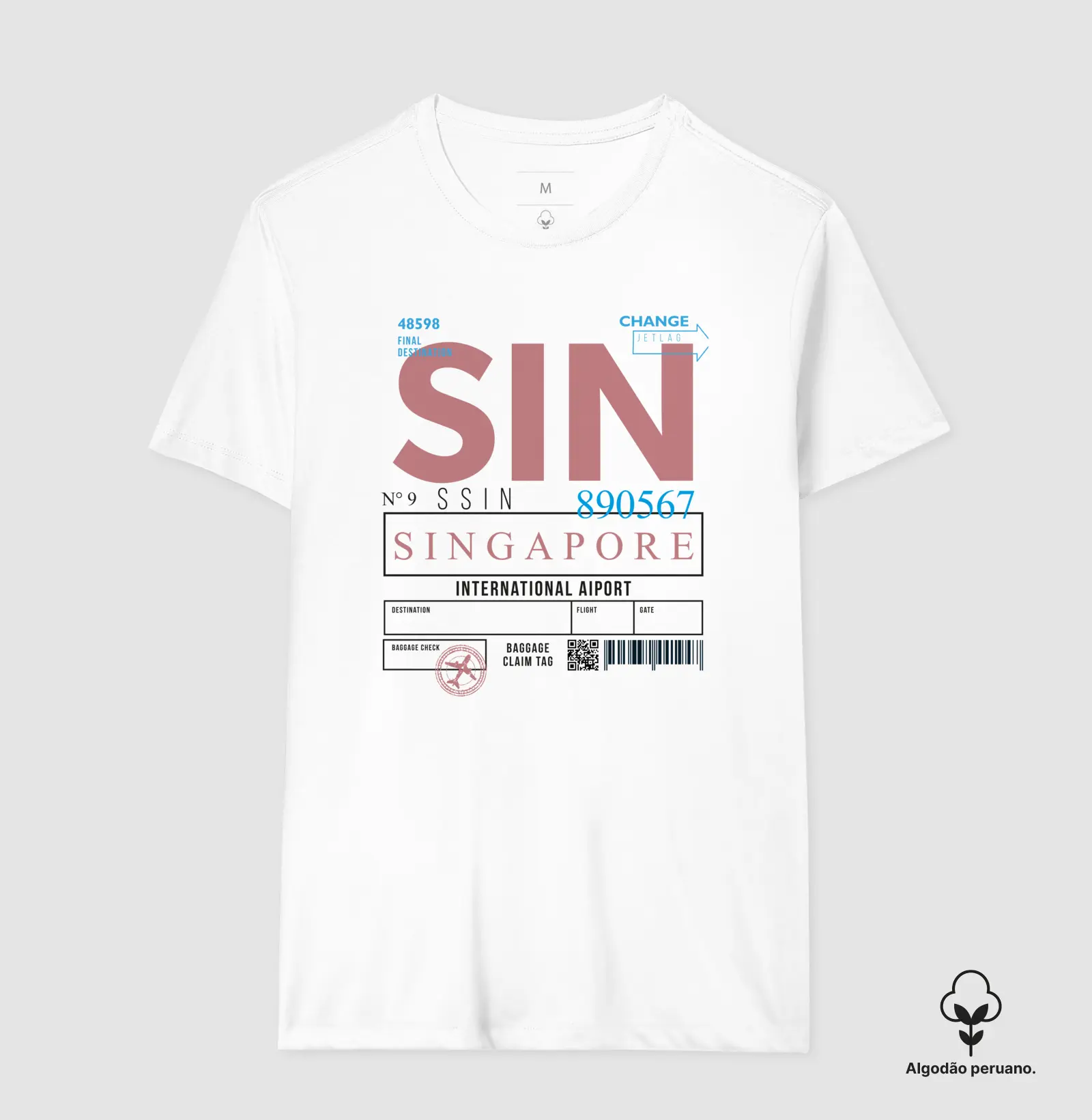 Etiqueta bagagem - Singapore