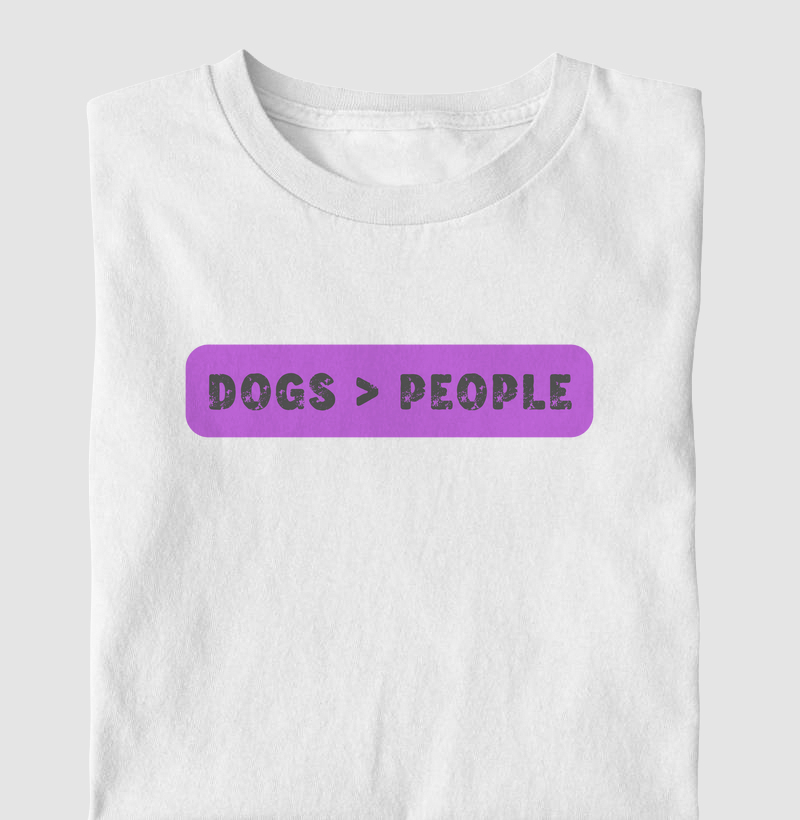 Dogs > People