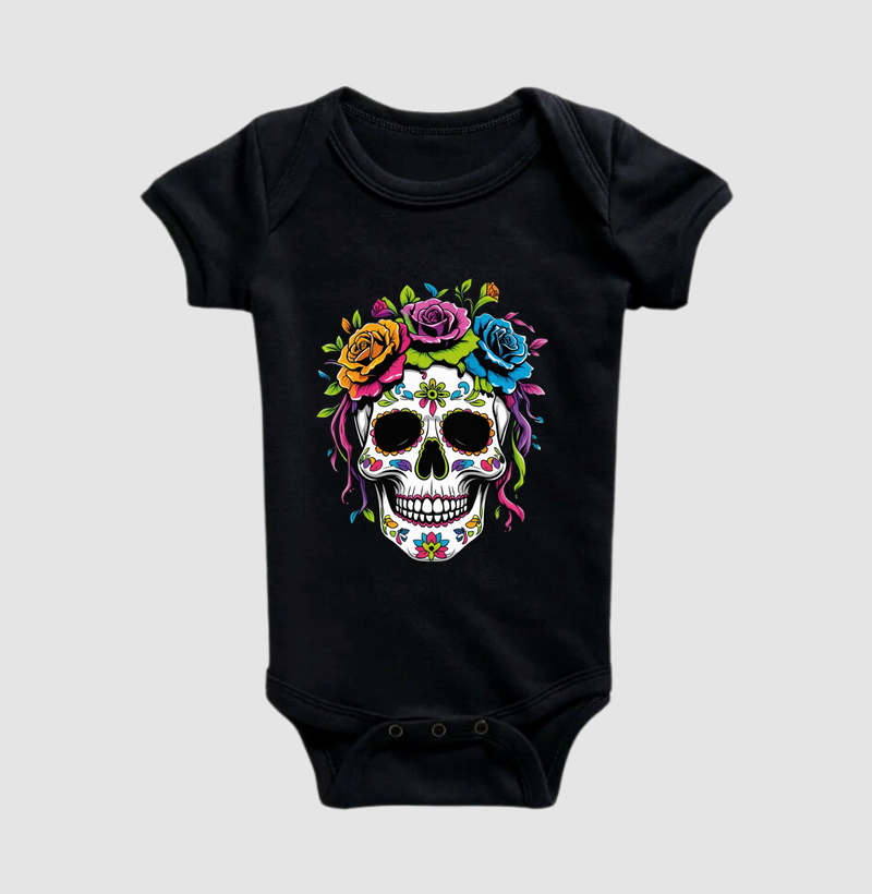 Caveira Flores