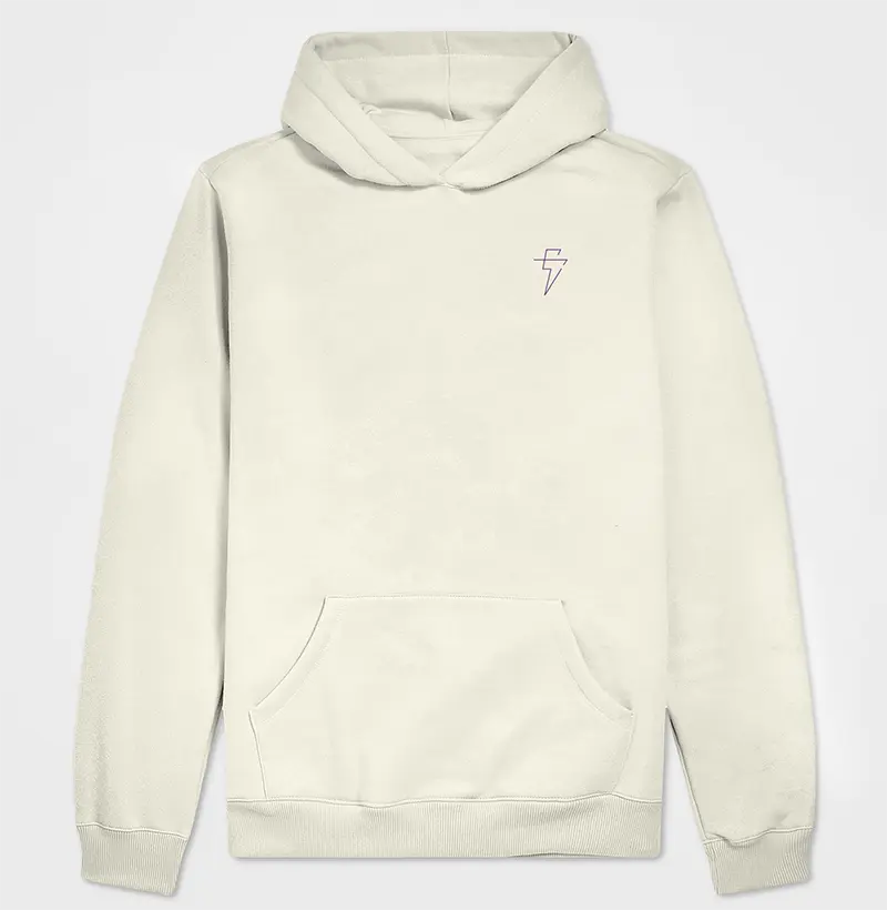 Hoodie Moletom Oficial Eloy Casagrande #02 - Branca Manga Longa