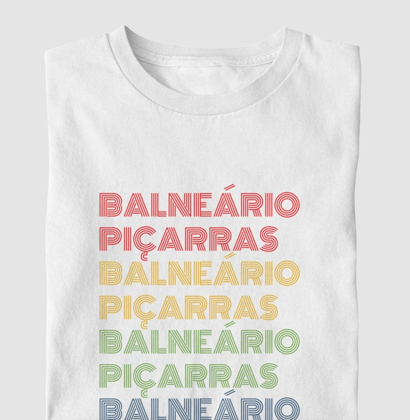 Balneário Piçarras Letreiro Retrô