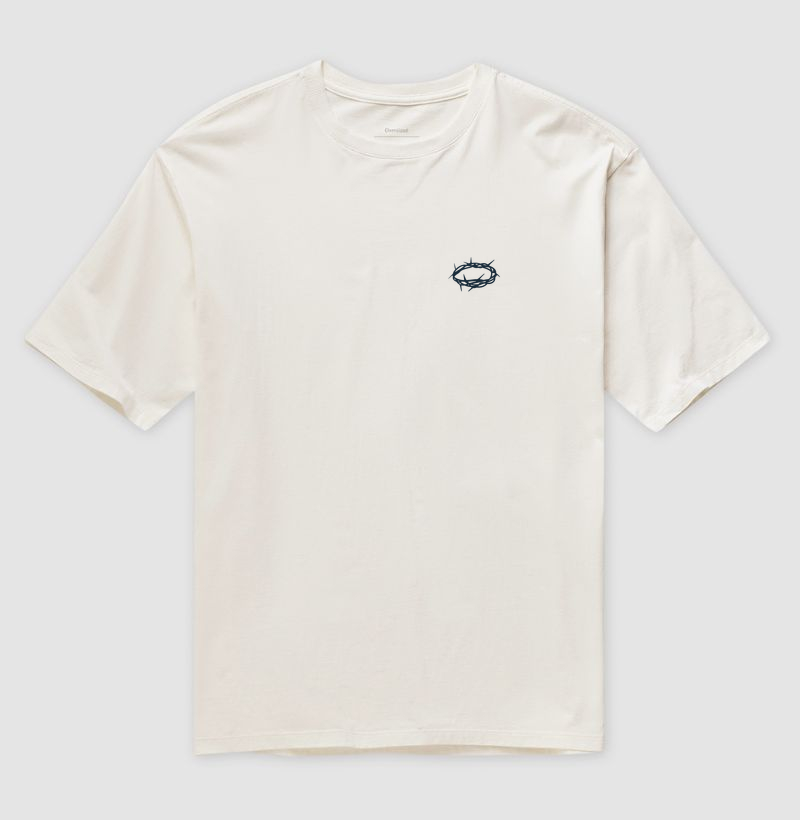 CAMISETA OVERSIZED COROA SILENCIOSA