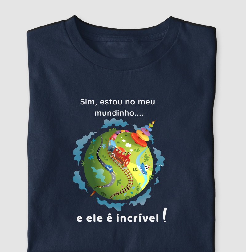 Sim, estou no meu Mundinho.......