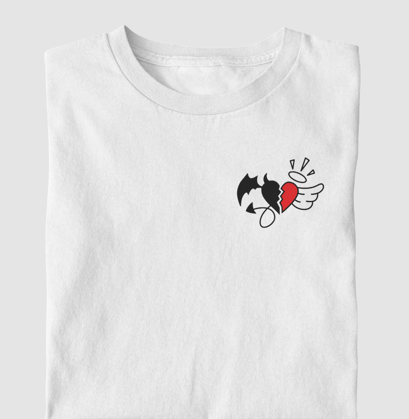 Camiseta Angel e Devil