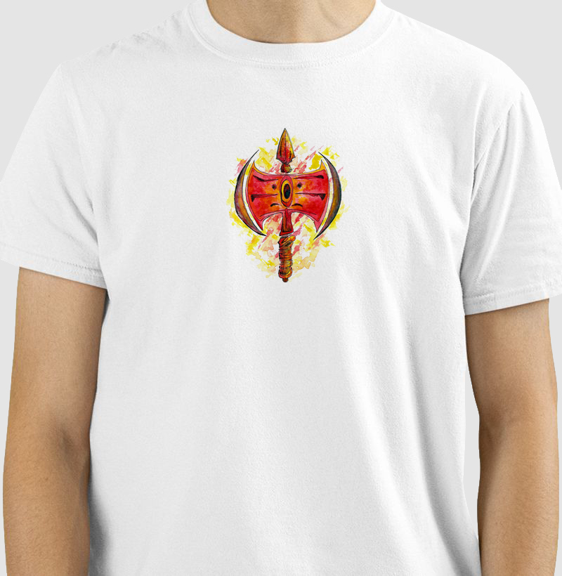 Camiseta A Justiça de Xangô em 100% Algodão