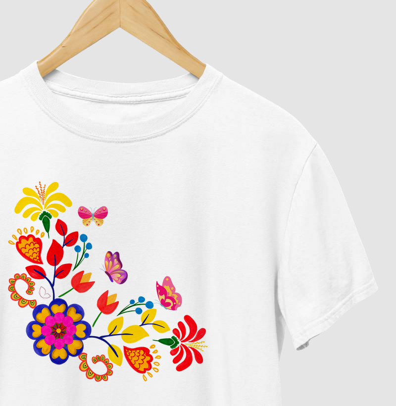 Flores e Borboletas