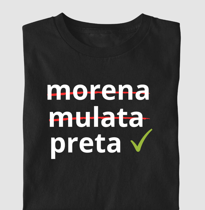 Camiseta Letra Unica Engajamento