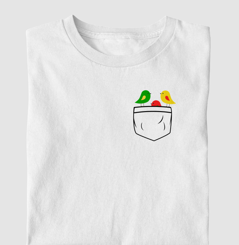 Três passarinhos no bolso