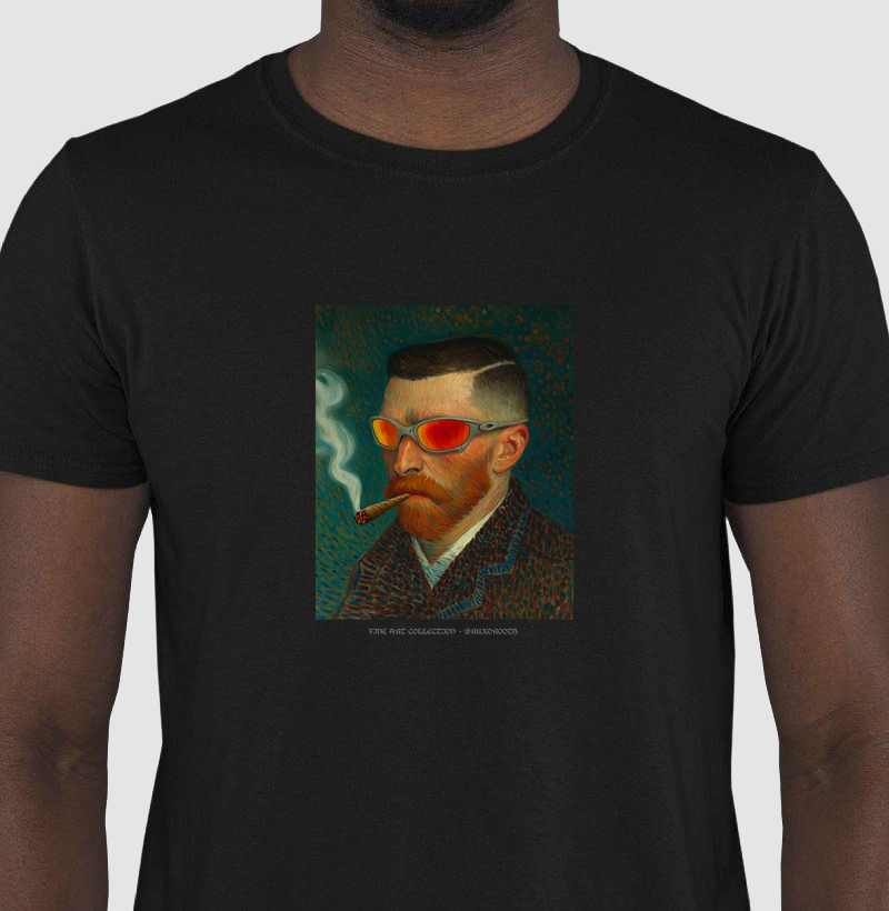 Camiseta BR00102 Vincent Van Gogh na Régua