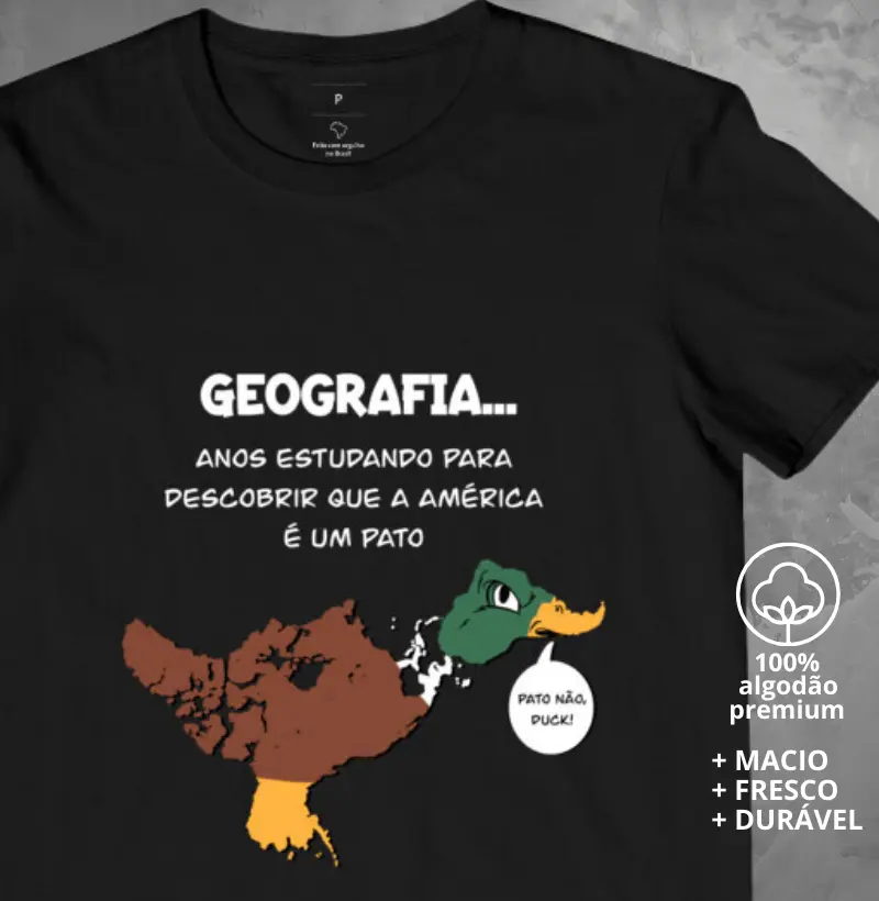 Camiseta A América é um Pato