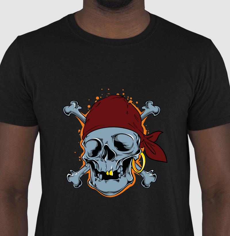 Camiseta pirate skull