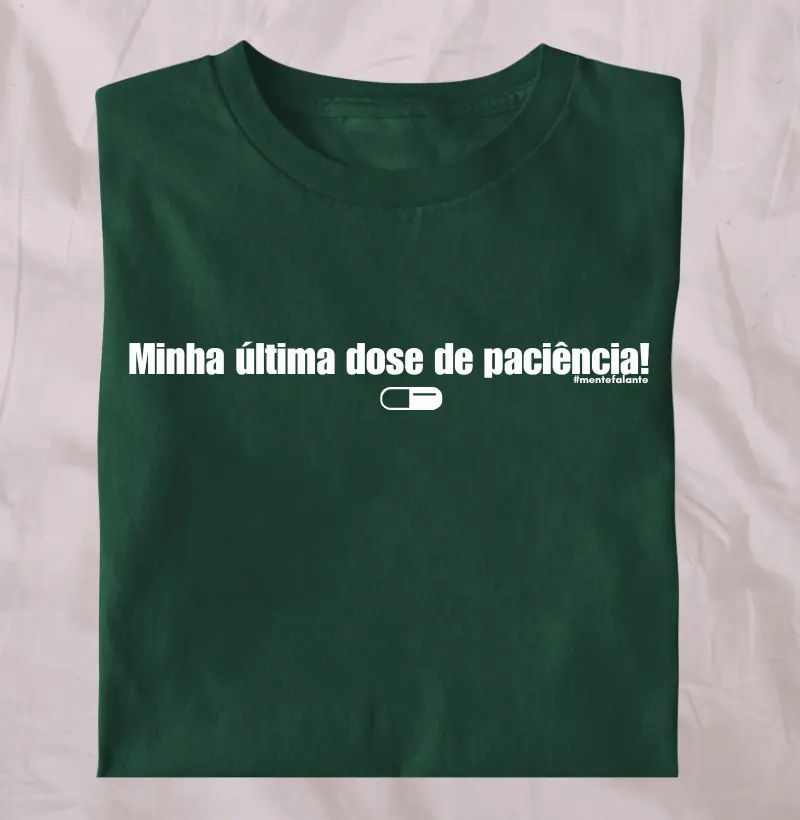 Minha Última Dose de Paciência