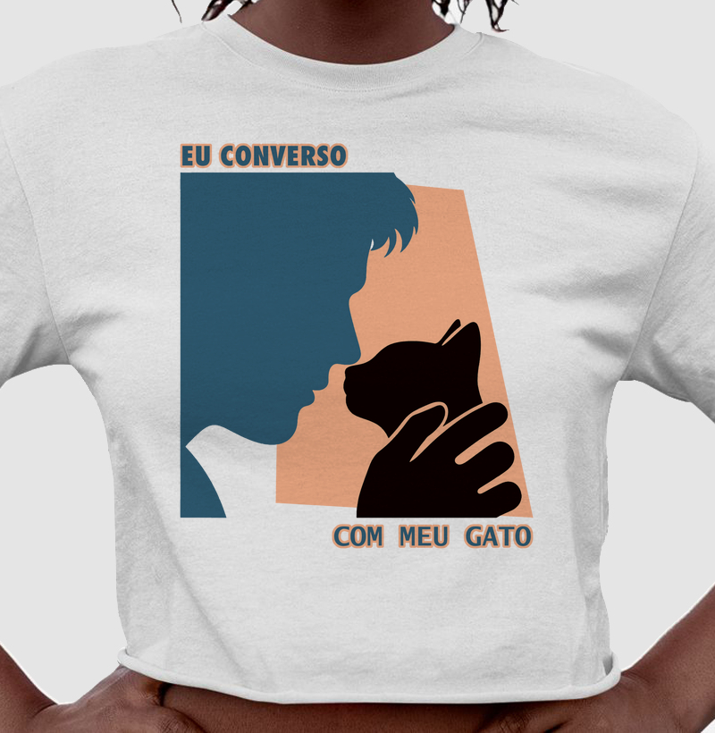 EU CONVERSO COM MEU GATO MASC.