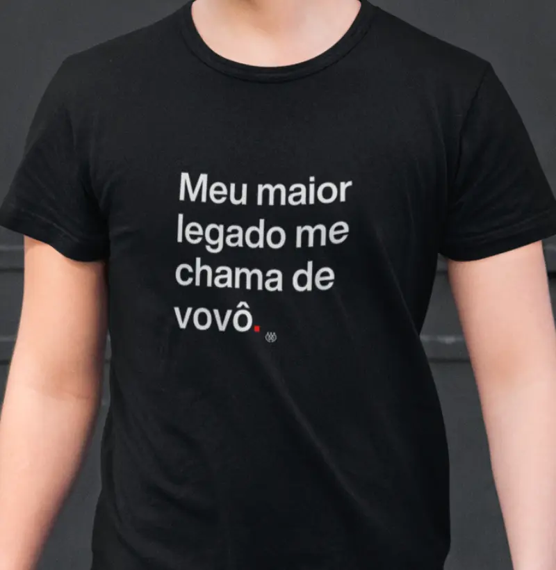Meu maior legado me chama de vovô