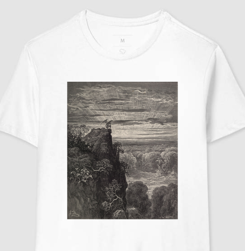 Camiseta O Anjo Caído, Paraíso Perdido